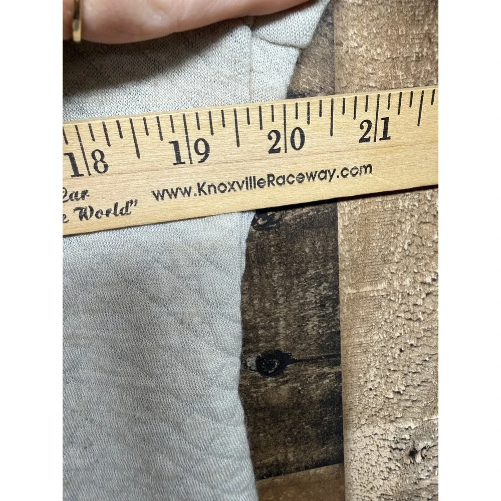 Kuhl Quinn Cowl Neck‎ Pullover Oatmeal Quilted Kangaroo Pocket Sweater Womens XL